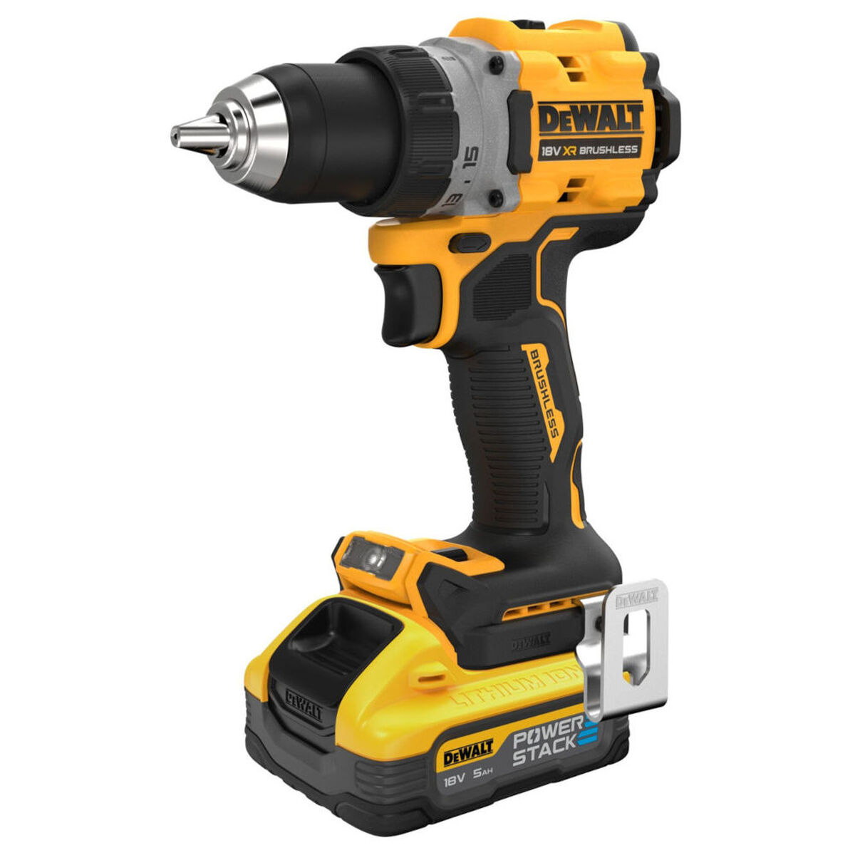 Аккумуляторная дрель-шуруповерт DeWalt DCD805H2T ударная — Фото 1