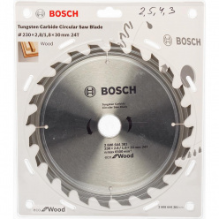 Диск пильный по дереву Bosch ECO 230х30мм 24T (381)