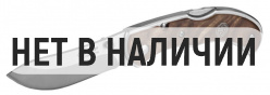 ЗУБР Скиф, 180 мм, лезвие 75 мм, рукоятка с деревянными накладками, складной нож (47712)