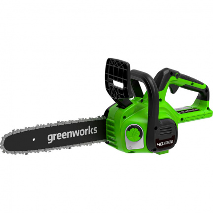 Аккумуляторная цепная пила Greenworks G40CS30IIK2 40В