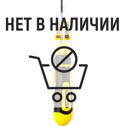 Набор отвертка с битами STANLEY Multibit 11 предметов 0-68-011