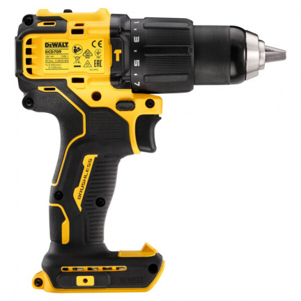 Аккумуляторная дрель-шуруповерт DeWalt DCD709N ударная (без акк, без з/у)