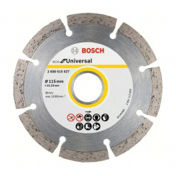 Диск алмазный Bosch универсальный ECO 115х22.23 10шт (040)