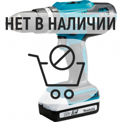 Аккумуляторная дрель-шуруповерт Makita HP488DWE ударная