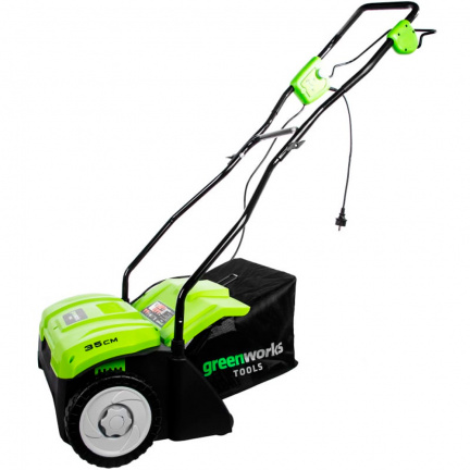 Электрический аэратор Greenworks GDT35