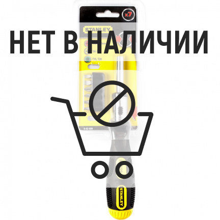 Набор отвертка с битами STANLEY 7 предметов 0-62-509