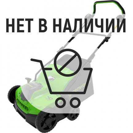 Аккумуляторный аэратор-скарификатор Greenworks GD40SC36k4