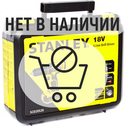 Аккумуляторная дрель-шуруповерт STANLEY SCD20S2K