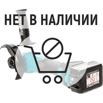 Машина шлифовальная угловая аккумуляторная Makita DGA504RME